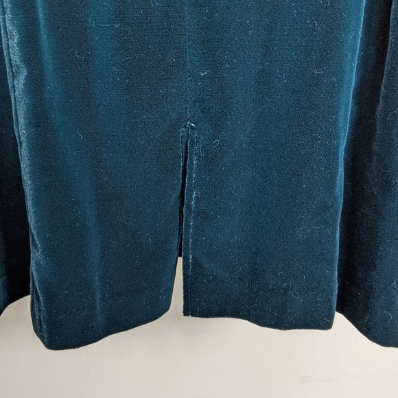 Vintage Velvet Dress Karen Lucas for Niki Green Wiggle Dress Sleeveless Union 12 - Picture 10 of 15